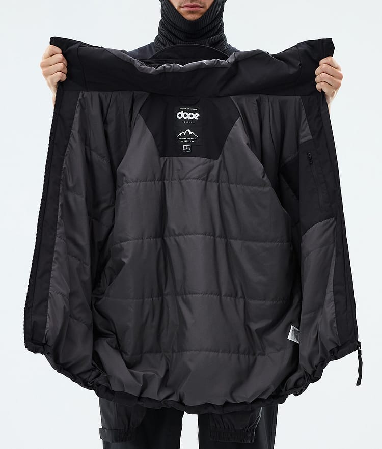 Dope Spartan Snowboardjakke Herre Spike Black/Light Pearl, Image 8 of 8