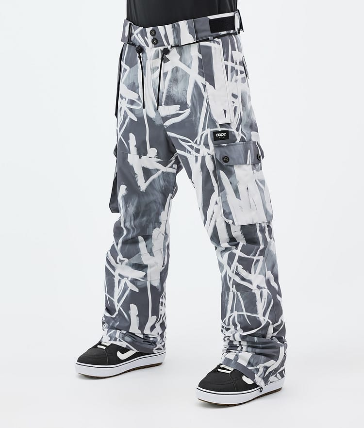 Dope Iconic Snowboardbukse Herre Scribble Black, Bilde 1 av 7