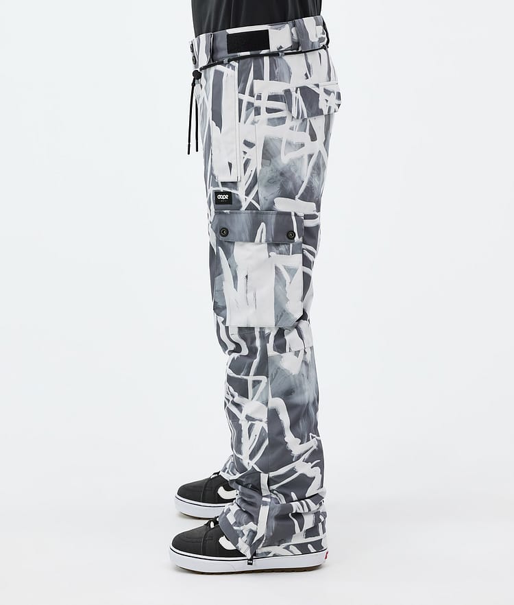 Dope Iconic Snowboardbukse Herre Scribble Black, Bilde 3 av 7