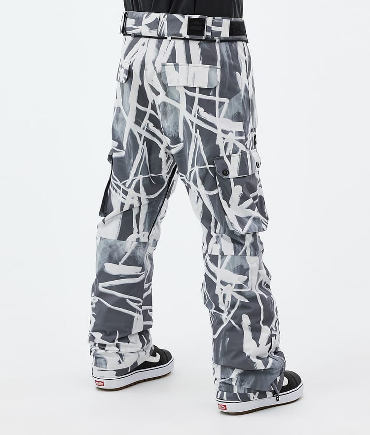 Dope Iconic Snowboardbukse Herre Scribble Black, Bilde 4 av 7