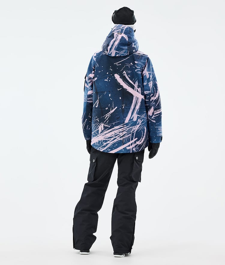 Dope Adept W Skijakke Dame Carvings Pink, Bilde 4 av 9