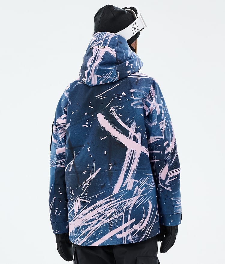Dope Adept W Skijakke Dame Carvings Pink, Bilde 6 av 9