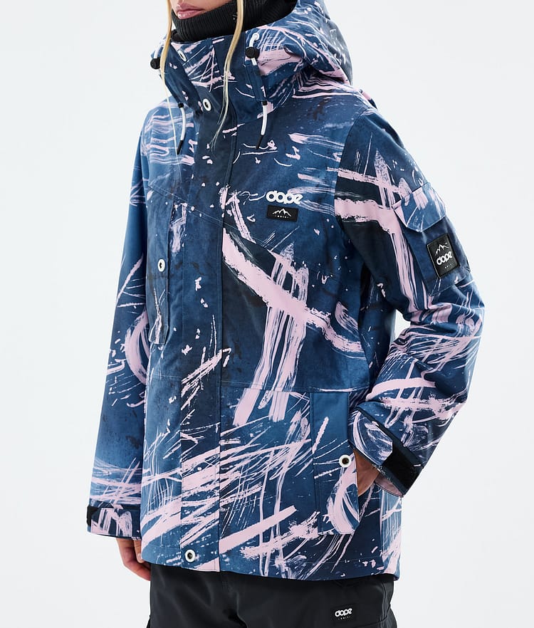 Dope Adept W Skijakke Dame Carvings Pink, Bilde 7 av 9