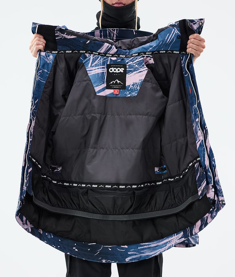 Dope Adept W Snowboardjakke Dame Carvings Pink, Bilde 9 av 9