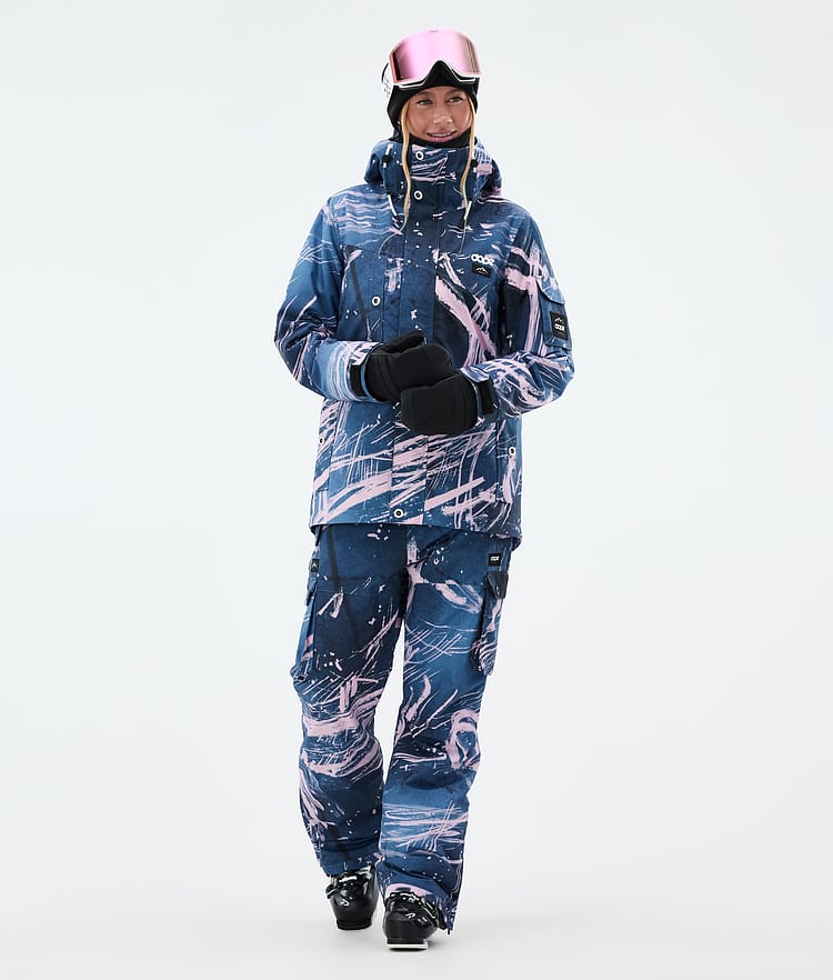 Dope Adept W Skijakke Dame Carvings Pink, Bilde 2 av 9