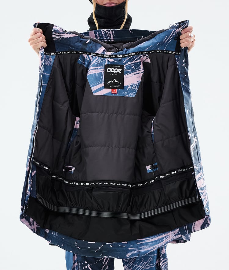 Dope Adept W Skijakke Dame Carvings Pink, Bilde 9 av 9