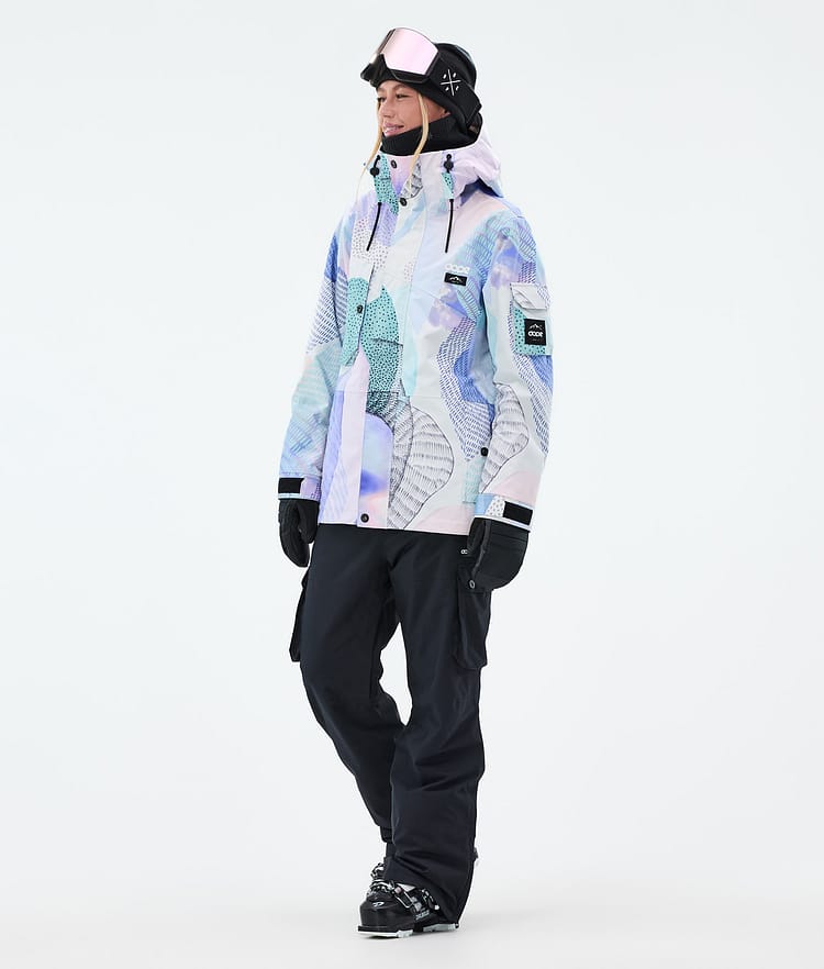 Dope Adept W Skijakke Dame Mist, Bilde 2 av 9