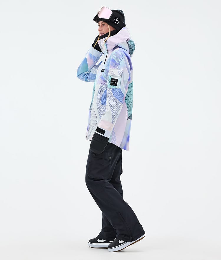 Dope Adept W Snowboardjakke Dame Mist, Bilde 3 av 9