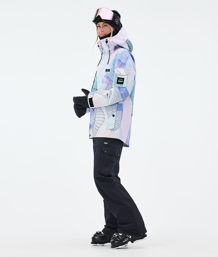 Dope Adept W Skijakke Dame Mist, Bilde 3 av 9