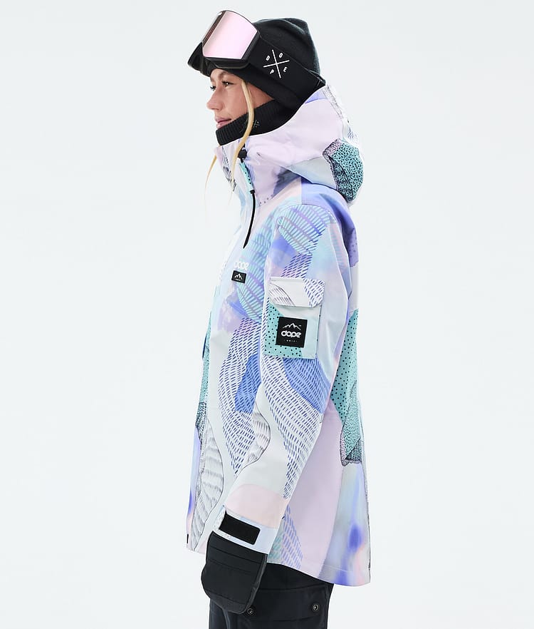 Dope Adept W Snowboardjakke Dame Mist, Bilde 5 av 9