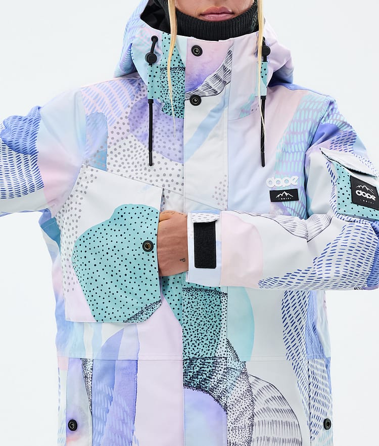Dope Adept W Snowboardjakke Dame Mist, Bilde 8 av 9