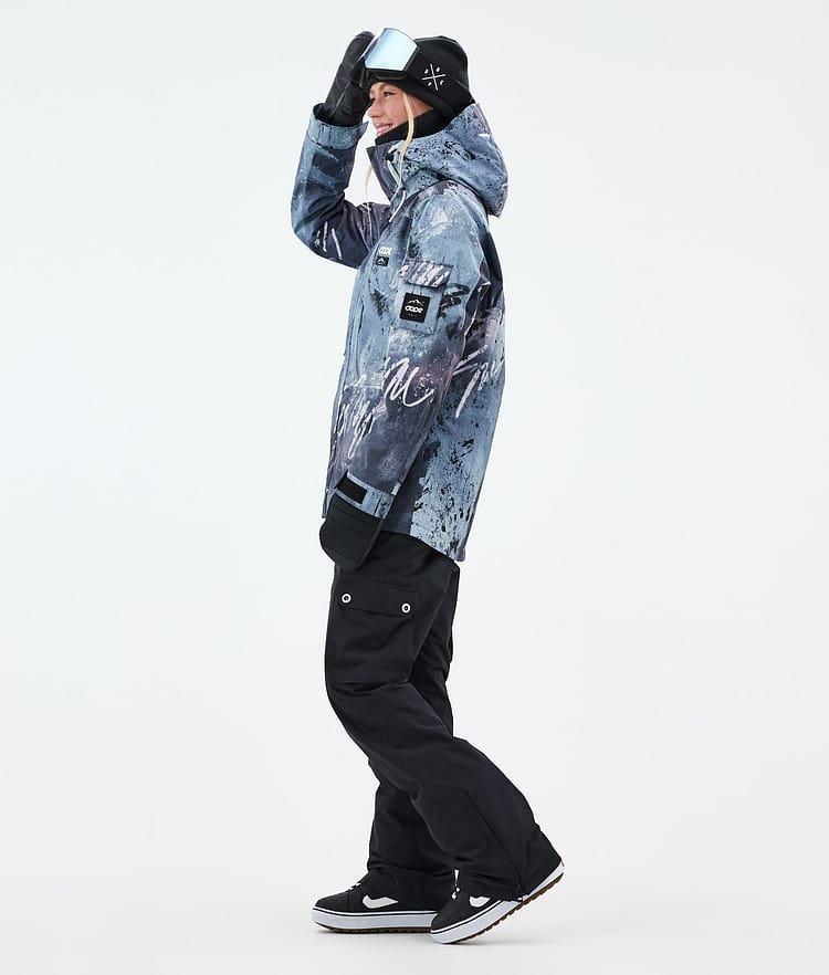 Dope Adept W Snowboardjakke Dame Punk Blue, Bilde 3 av 9