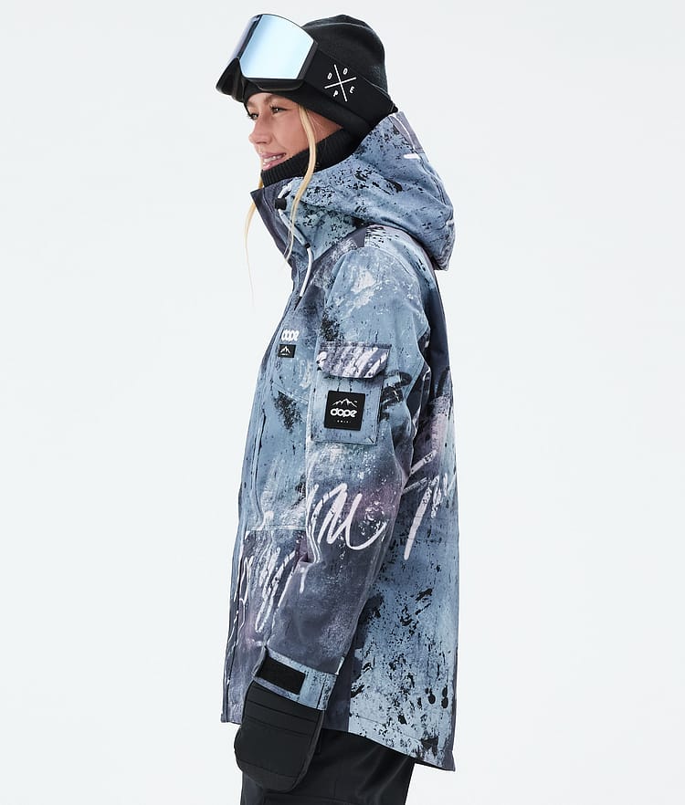 Dope Adept W Snowboardjakke Dame Punk Blue, Bilde 5 av 9