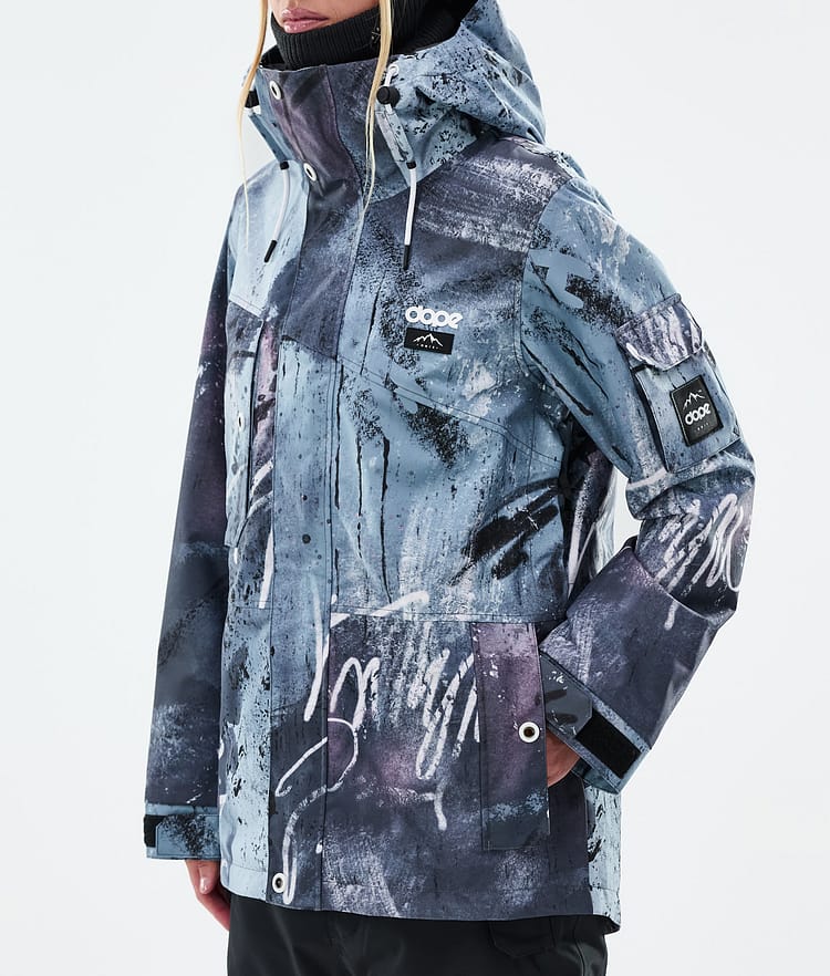 Dope Adept W Snowboardjakke Dame Punk Blue, Bilde 7 av 9