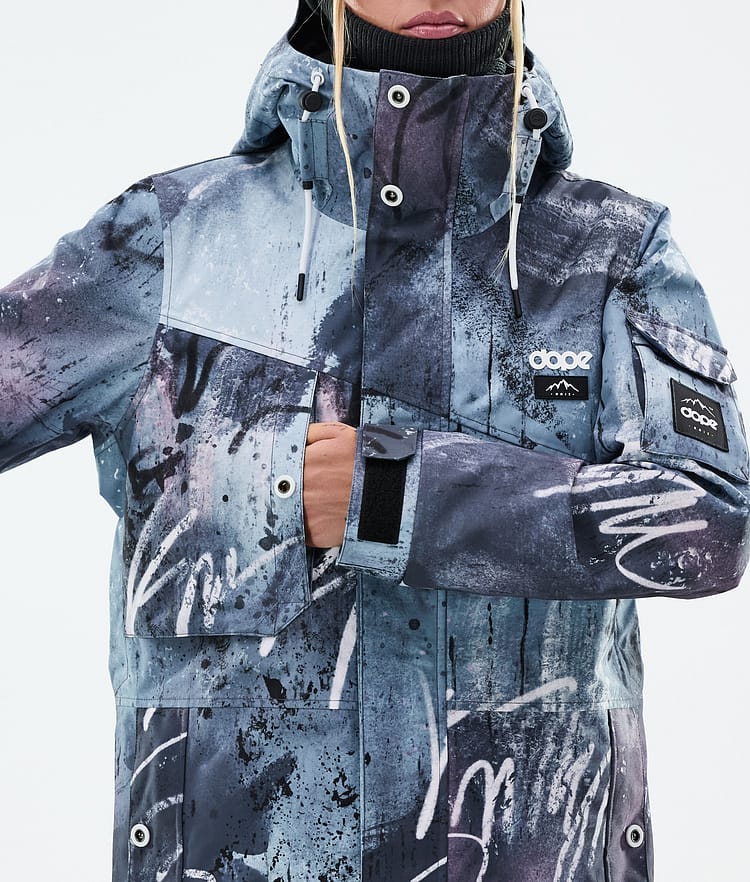 Dope Adept W Snowboardjakke Dame Punk Blue, Bilde 8 av 9