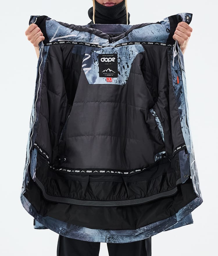 Dope Adept W Snowboardjakke Dame Punk Blue, Bilde 9 av 9