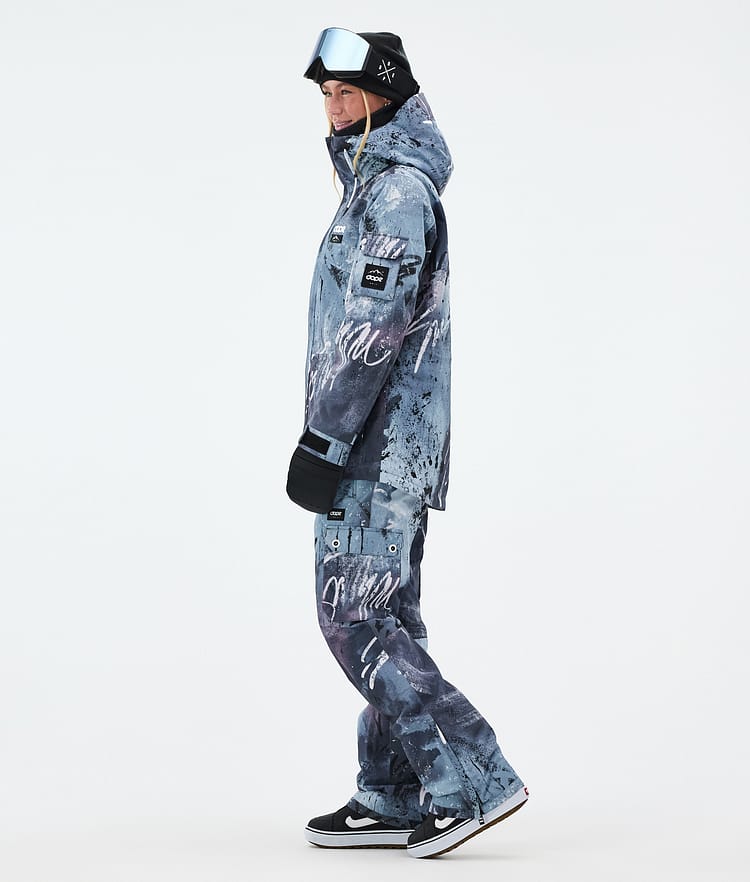 Dope Adept W Snowboardjakke Dame Punk Blue, Bilde 3 av 9