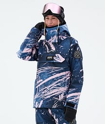 Dope Blizzard W Skijakke Dame Carvings Pink