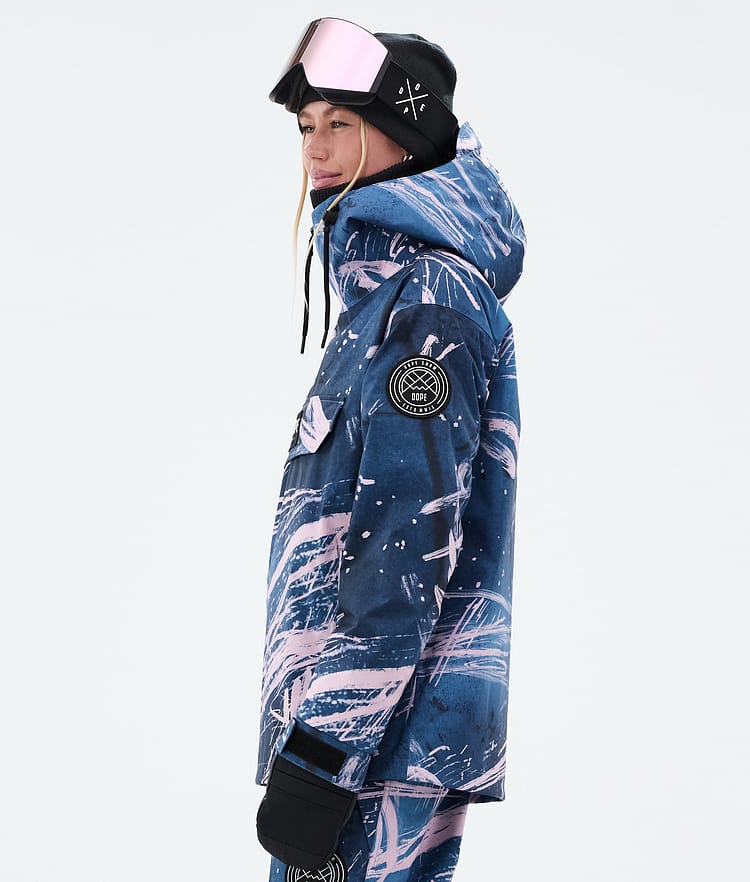Dope Blizzard W Snowboardjakke Dame Carvings Pink, Bilde 5 av 8