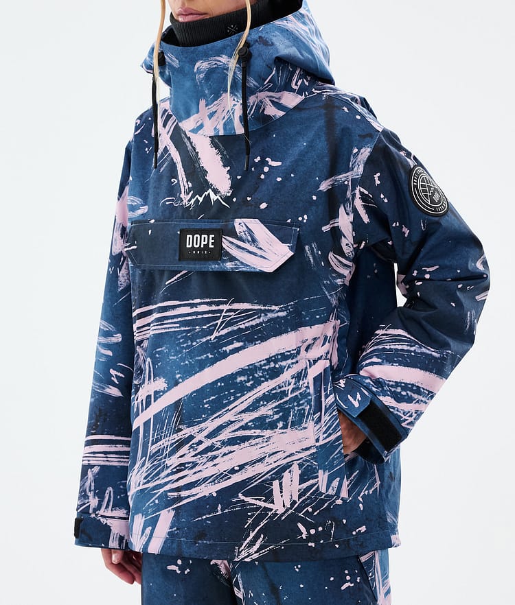 Dope Blizzard W Snowboardjakke Dame Carvings Pink, Bilde 7 av 8