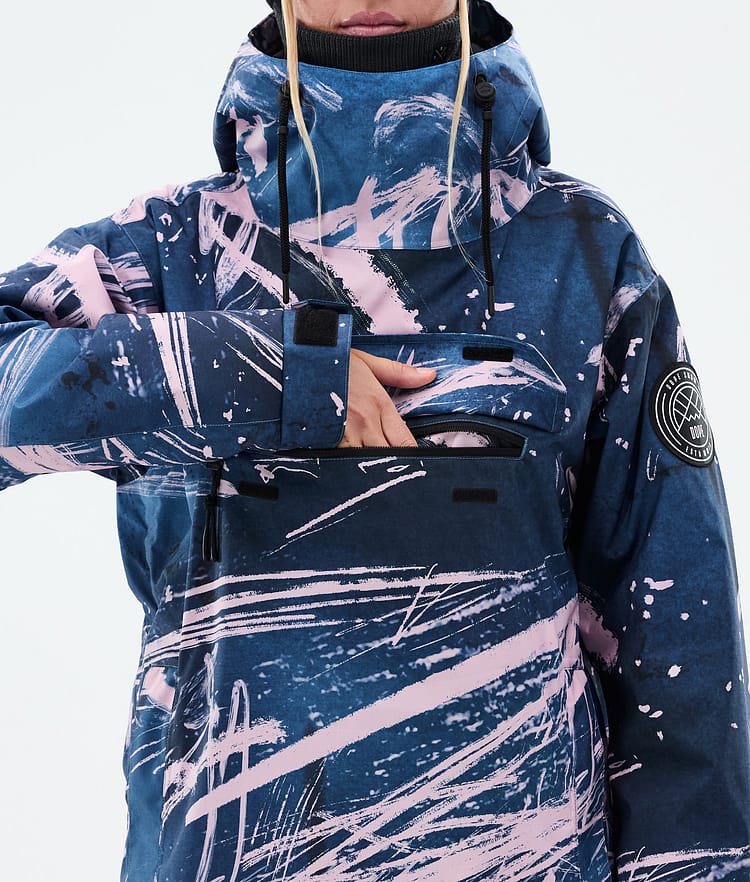 Dope Blizzard W Skijakke Dame Carvings Pink, Bilde 8 av 8
