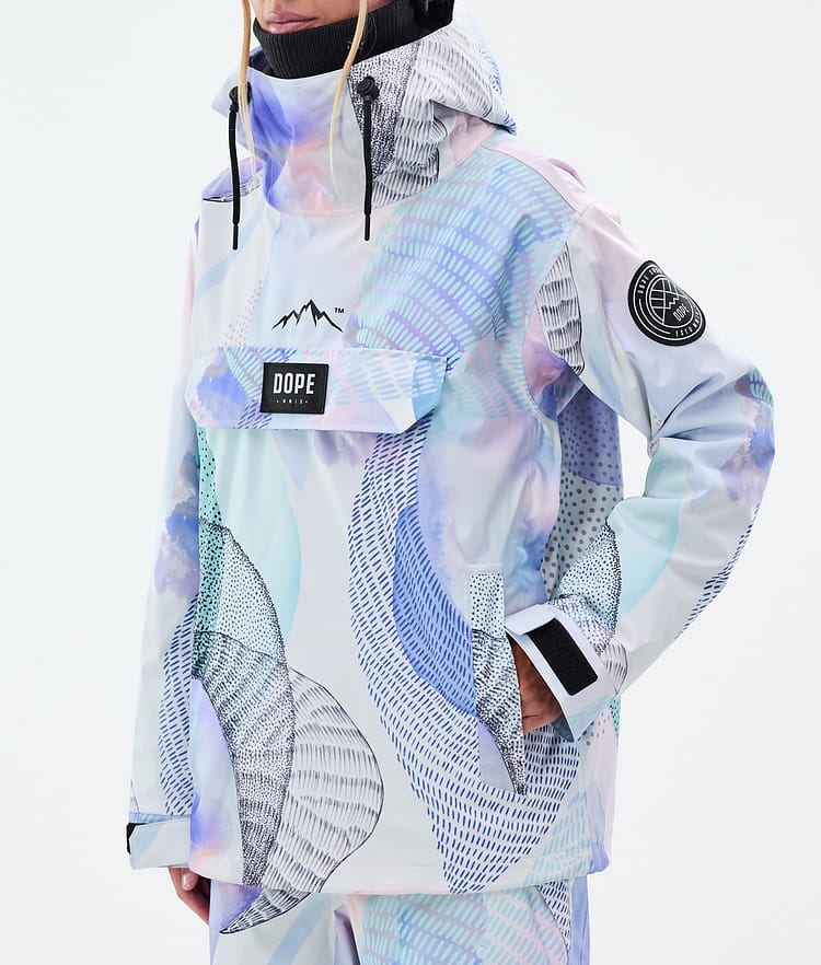 Dope Blizzard W Snowboardjakke Dame Mist, Bilde 7 av 8