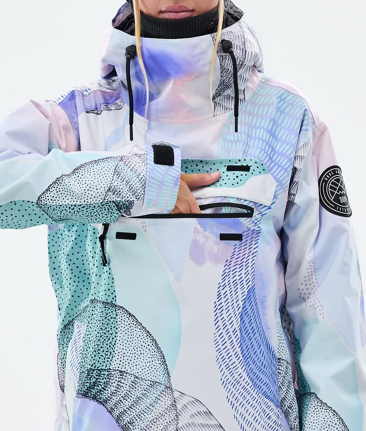 Dope Blizzard W Snowboardjakke Dame Mist, Bilde 8 av 8