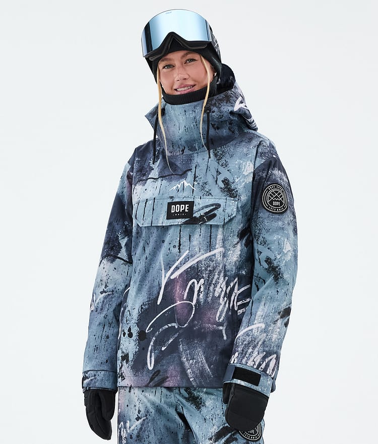 Dope Blizzard W Skijakke Dame Punk Blue, Bilde 1 av 8