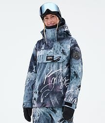 Dope Blizzard W Skijakke Dame Punk Blue