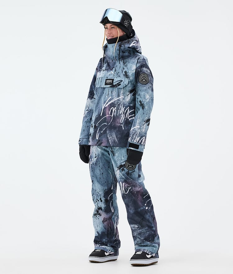 Dope Blizzard W Snowboardjakke Dame Punk Blue, Bilde 2 av 8