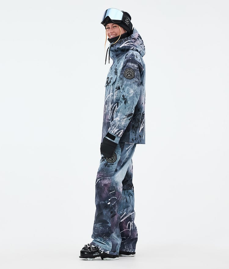 Dope Blizzard W Skijakke Dame Punk Blue, Bilde 3 av 8