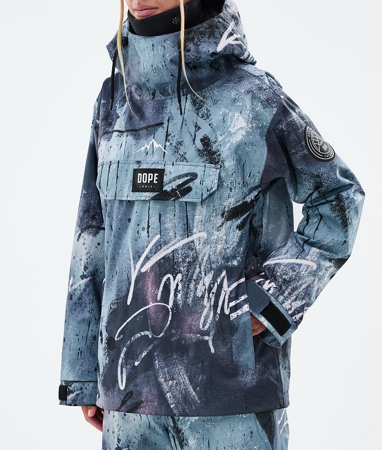 Dope Blizzard W Skijakke Dame Punk Blue, Bilde 7 av 8