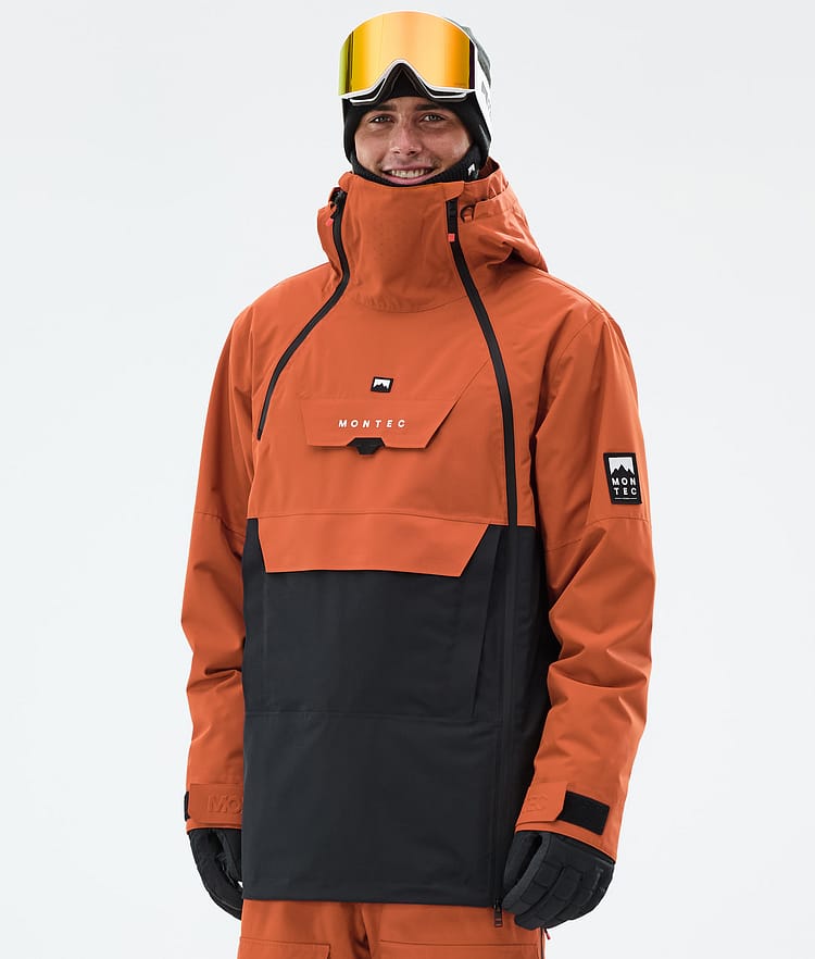 Montec Doom Snowboardjakke Herre Burned Orange/Black, Bilde 1 av 11