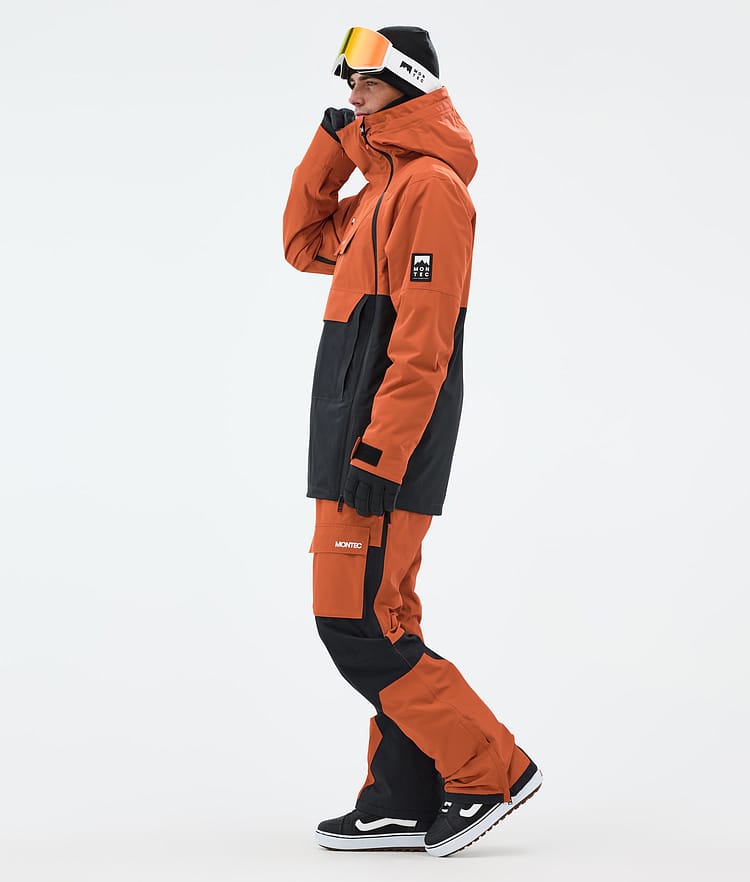 Montec Doom Snowboardjakke Herre Burned Orange/Black, Bilde 4 av 11