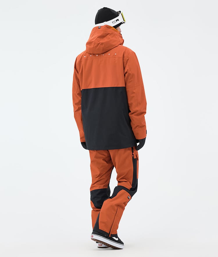 Montec Doom Snowboardjakke Herre Burned Orange/Black, Bilde 5 av 11