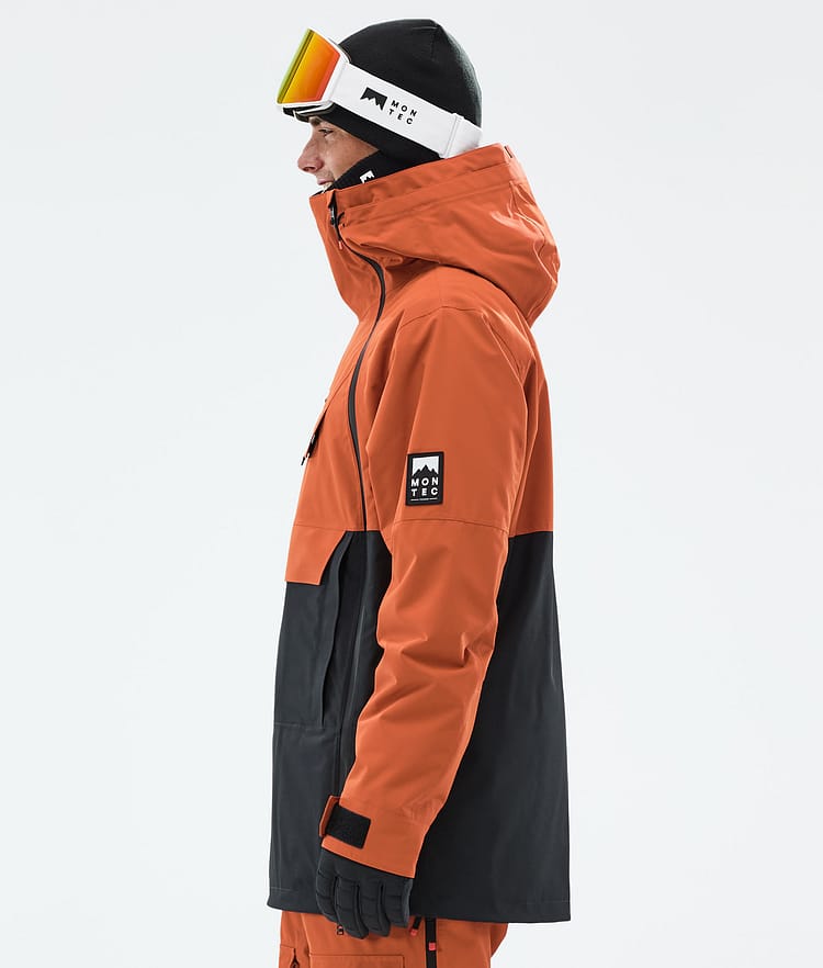 Montec Doom Skijakke Herre Burned Orange/Black, Bilde 6 av 11