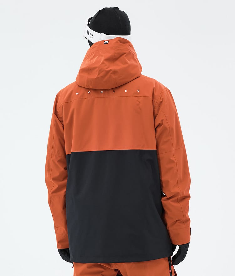 Montec Doom Snowboardjakke Herre Burned Orange/Black, Bilde 7 av 11