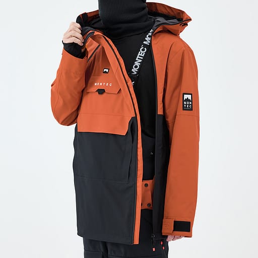 Glidelås foran med doble klaffer Hovedproduktdetaljbilde,