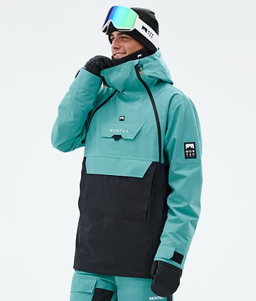 Montec Doom Skijakke Herre Turquoise/Black