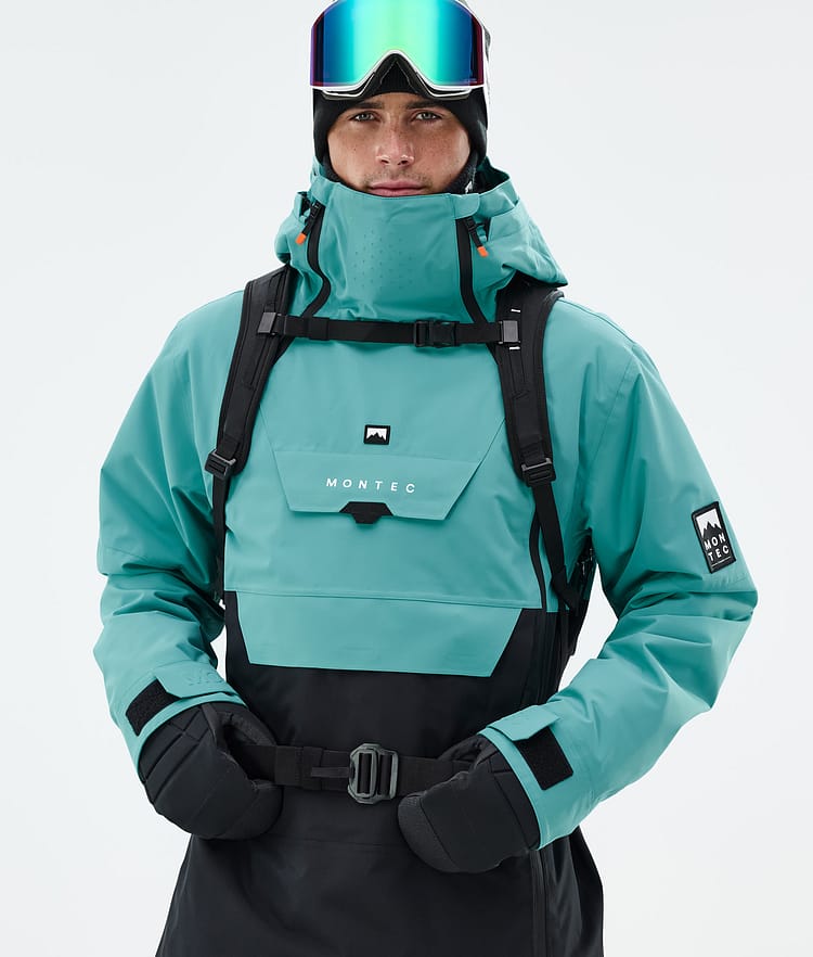 Montec Doom Snowboardjakke Herre Turquoise/Black, Bilde 2 av 11