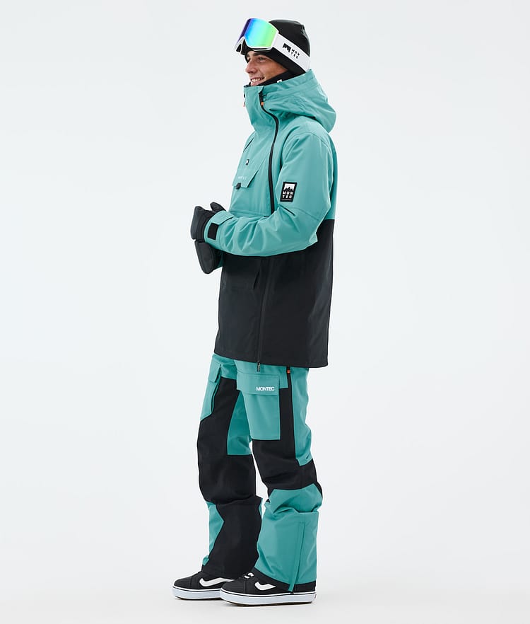 Montec Doom Snowboardjakke Herre Turquoise/Black, Bilde 4 av 11