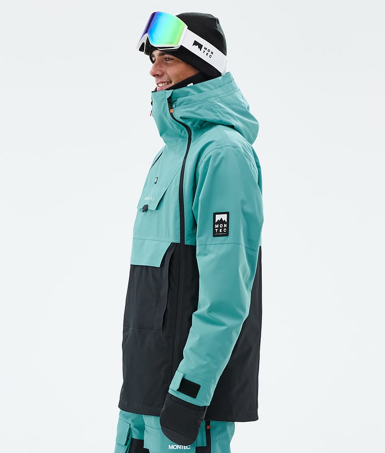 Montec Doom Snowboardjakke Herre Turquoise/Black, Bilde 6 av 11