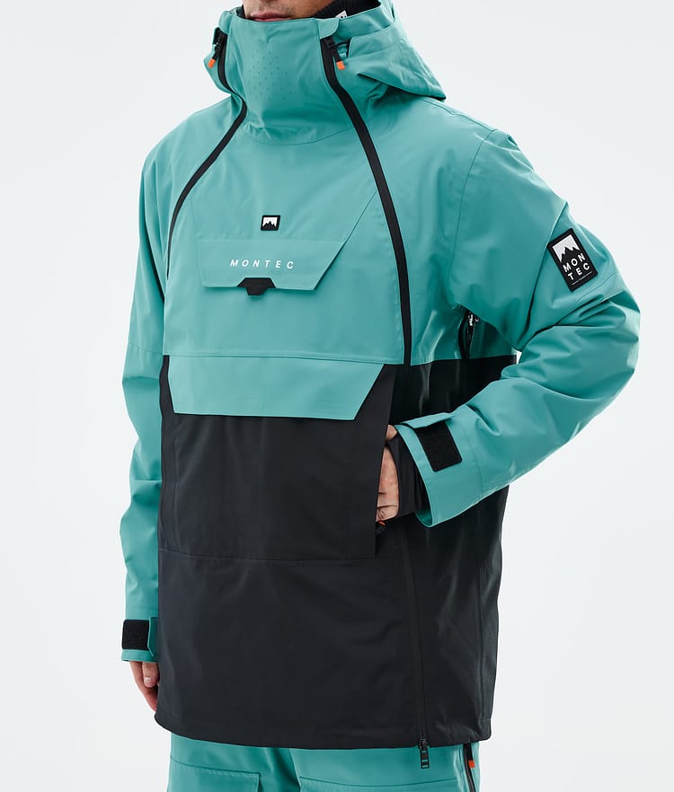 Montec Doom Skijakke Herre Turquoise/Black, Bilde 8 av 11
