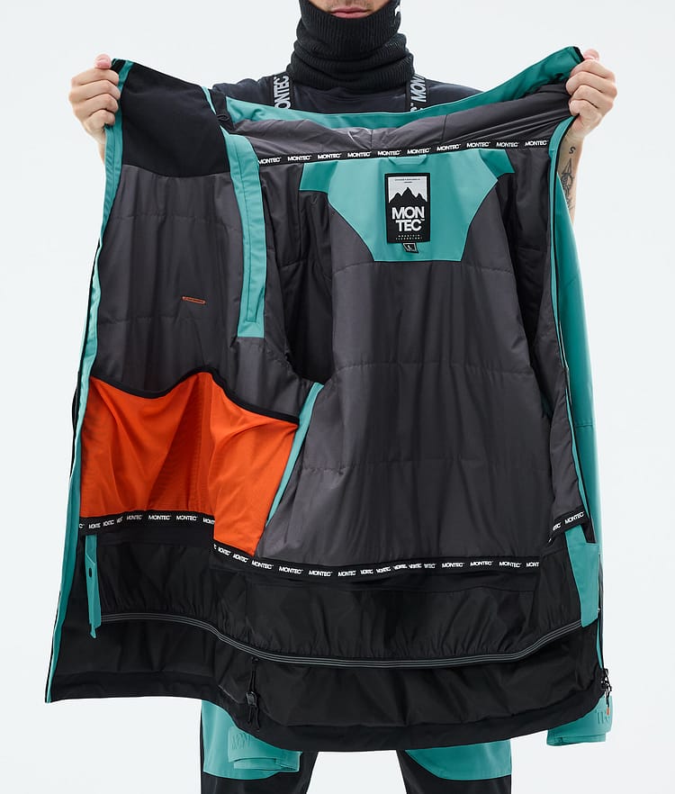 Montec Doom Skijakke Herre Turquoise/Black, Bilde 11 av 11