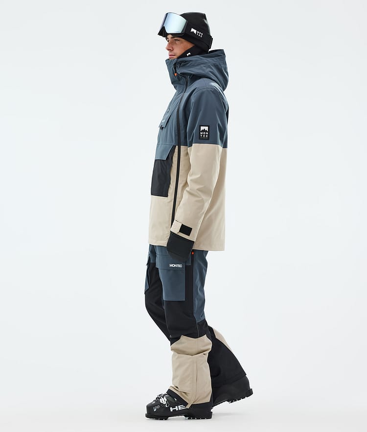 Montec Doom Skijakke Herre Metal Blue/Black/Sand, Bilde 4 av 11