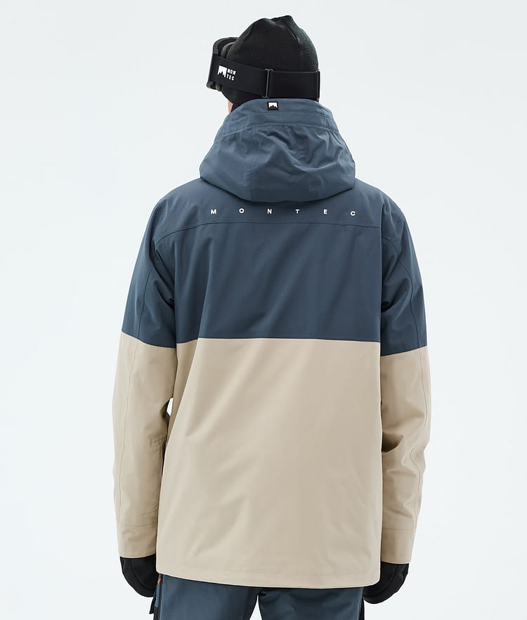 Montec Doom Snowboardjakke Herre Metal Blue/Black/Sand, Bilde 7 av 11