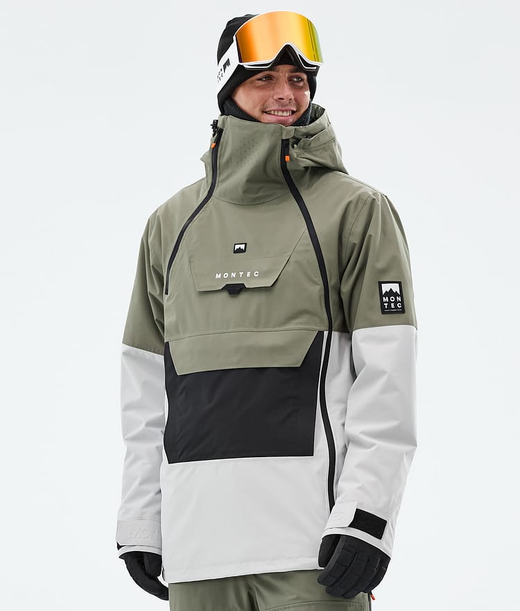 Montec Doom Skijakke Herre Greenish/Black/Light Grey, Bilde 1 av 11