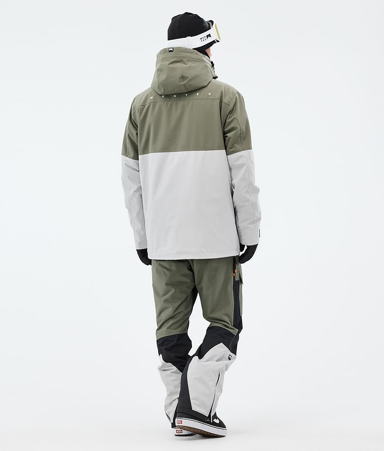 Montec Doom Snowboardjakke Herre Greenish/Black/Light Grey, Bilde 5 av 11