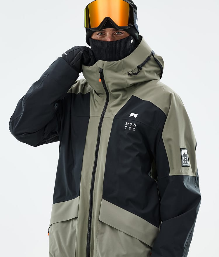 Montec Morpheus Snowboardjakke Herre Greenish/Black, Bilde 2 av 10