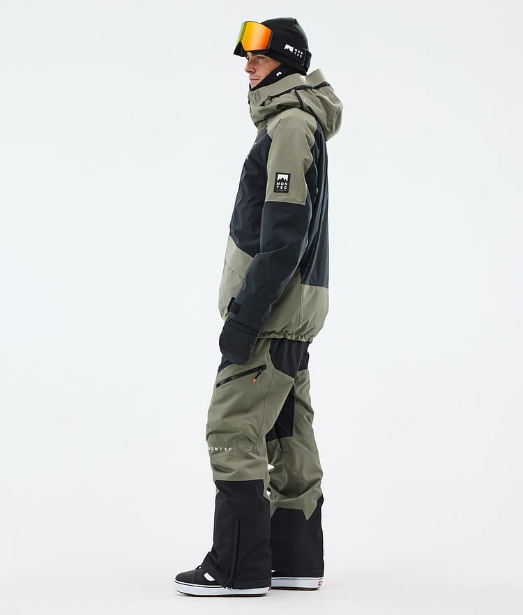 Montec Morpheus Snowboardjakke Herre Greenish/Black, Bilde 4 av 10